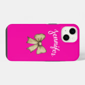 弓は可愛い iPhoneケース (裏面横)