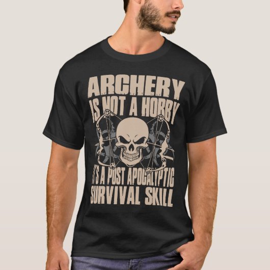 弓は趣味ではない Tシャツ (正面)
