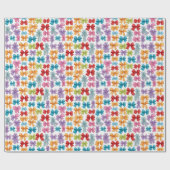 弓を付けて ラッピングペーパー (フラット)