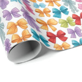 弓を付けて ラッピングペーパー (ロールコーナー)