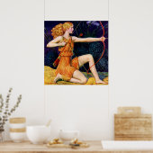 弓を持った人 ポスター (キッチン)