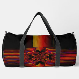 弓を持つ大ストライプきな小さな ダッフルバッグ