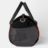 弓を持つ大ストライプきな小さな ダッフルバッグ (右)