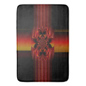 弓を持つ大ストライプきな小さな バスマット (正面縦)