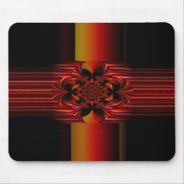 弓を持つ大ストライプきな小さな マウスパッド