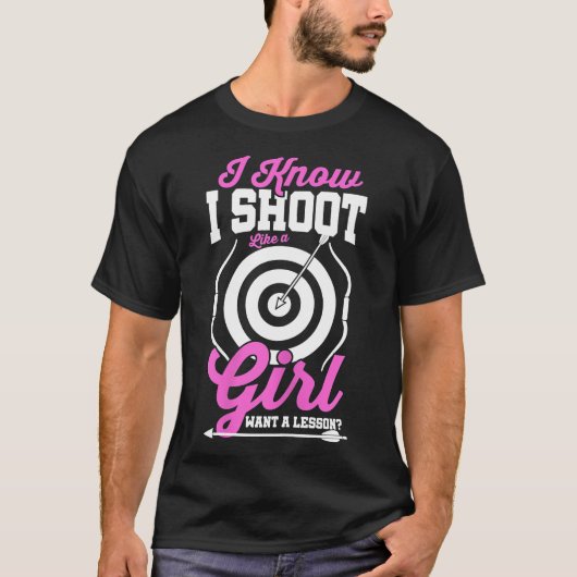 弓アーチェリーママ10代の女の子の女の子狩りギフトIde Tシャツ (正面)