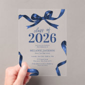 弓エレガント卒業党 アクリル招待状 (インサイチュ (ポータブル))