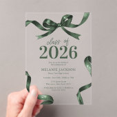 弓エレガント卒業党 アクリル招待状 (インサイチュ (ポータブル))