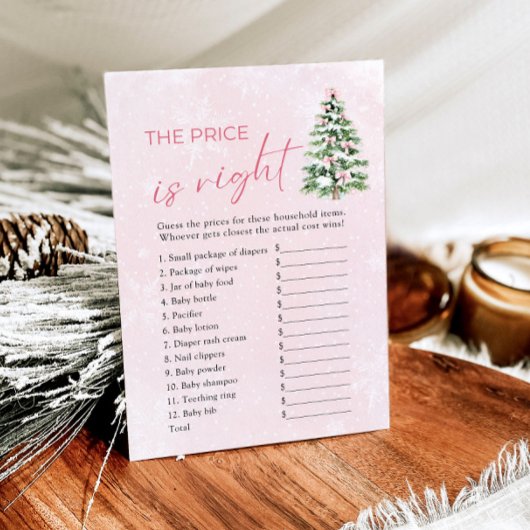 弓クリスマスツリー価格は右の赤ちゃんシャワー 招待状