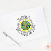 弓ケース用の角シール スクエアシール (封筒)