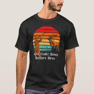 弓コード狩りフレンズHunter Buddy Rules 1 Tシャツ