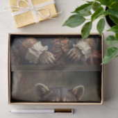 弓タイ時代のクールティエビクトリアンラクーン 薄葉紙 (ギフト)