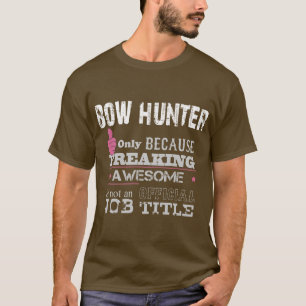 弓ハンターのTシャツ Tシャツ