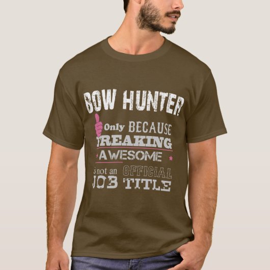 弓ハンターのTシャツ Tシャツ (正面)