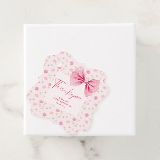 弓フローラリトル恋しく思オネダーフル誕生日の好意 フェイバータグ (インサイチュ)