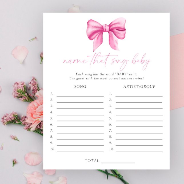 弓ベビーシャワーその曲の名前ベビーゲーム (クリエイターアップロード済み)