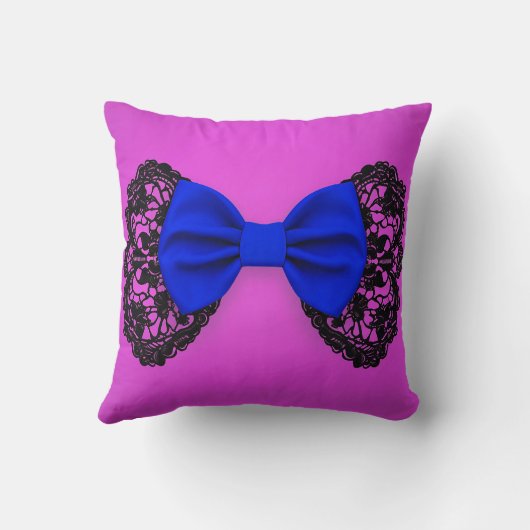 弓レース クッション (裏面)