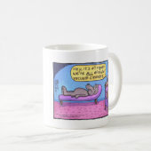 弓ワウ及び猫の鳴き声-ちょっと、それはすべてです コーヒーマグカップ (正面右)