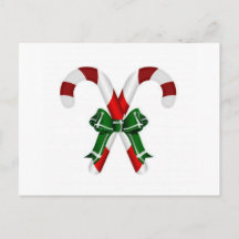 弓付きクリスマスキャンディスティック