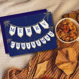 弓企業の付きメリークリスマスペンダント ノートカード