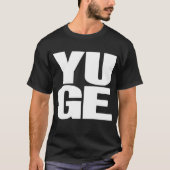 弓削だ!トランプのダークカラーTシャツ Tシャツ (正面)