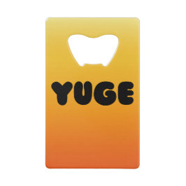 弓削デザインステンレス鋼ボトルオープナー クレジットカード栓抜き