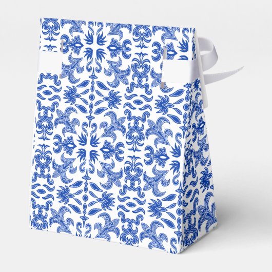 弓地中海の付き結婚式の引き出物ボックス フェイバーボックス (裏面サイド)