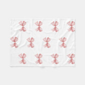 弓投げ フリースブランケット (正面(横))