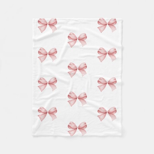 弓投げ フリースブランケット (正面)