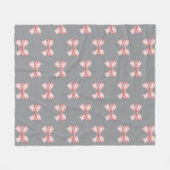 弓毛布 フリースブランケット (正面(横))