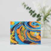 弓状のはがき ポストカード (スタンド正面)