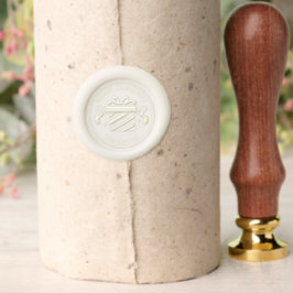 弓状のクリスマスを贈パーソナライズされたる シーリングスタンプ