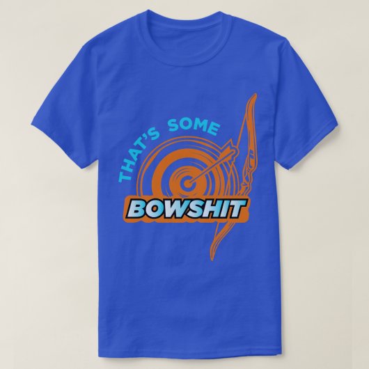 弓狩りアロー及びアーチェリー引用文デザインアーチェリー Tシャツ (デザイン正面)