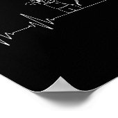 弓狩りアーチャーおもしろいアーチェリー ポスター (角)