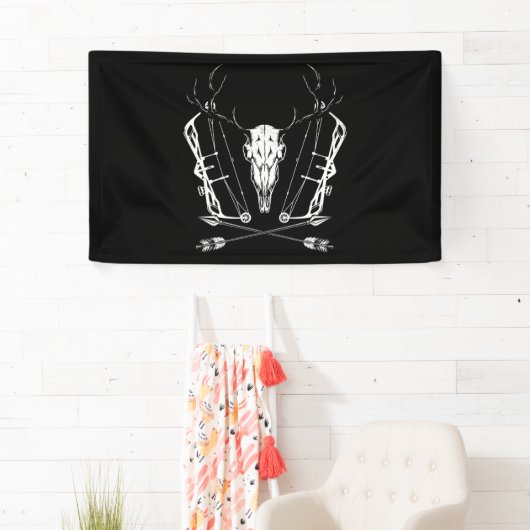 弓狩り弓狩鹿 横断幕 (インサイチュ)