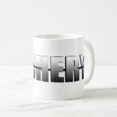 弓矢の常習者のためのアーチェリーのギフト コーヒーマグカップ (正面右)