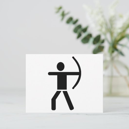 弓矢の弓 ポストカード (スタンド正面)