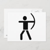 弓矢の弓 ポストカード (正面/裏面)