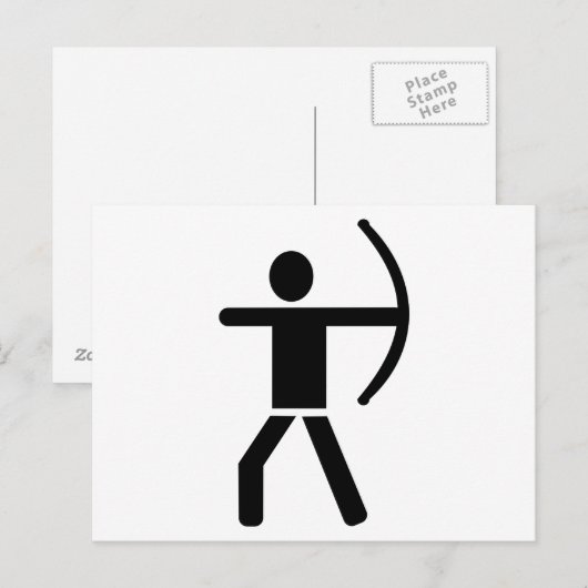 弓矢の弓 ポストカード (正面/裏面)