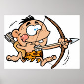 弓矢の洞窟の少年 ポスター (正面)