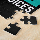 弓矢の男が狩人に贈り物を贈り、射手に衣装を贈る ジグソーパズル (側面)