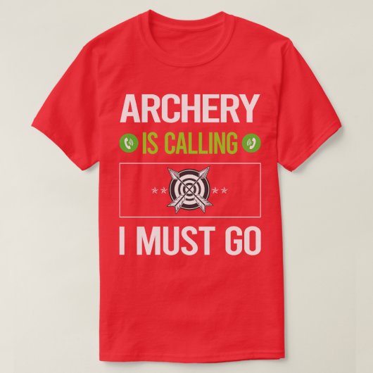 弓矢を射て行かねばならぬ Tシャツ (デザイン正面)