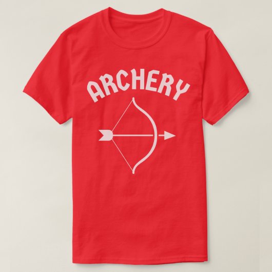 弓矢シンプル弓矢 Tシャツ (デザイン正面)