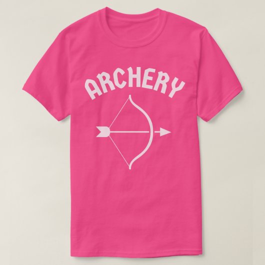 弓矢シンプル弓矢 Tシャツ (デザイン正面)