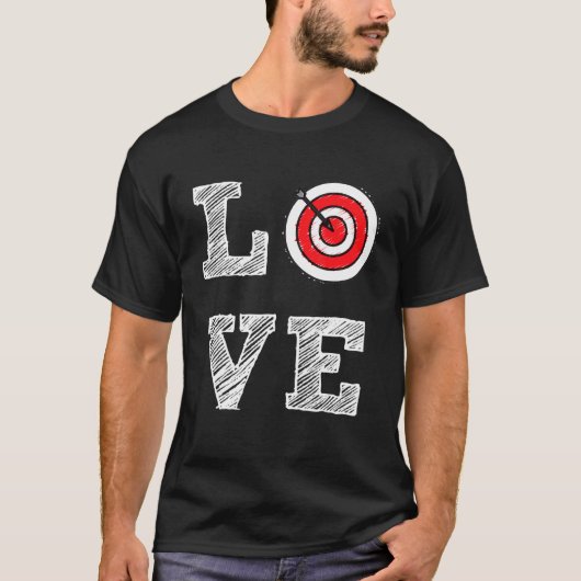 弓矢スポーツ射手スポーツ弓33 Tシャツ (正面)