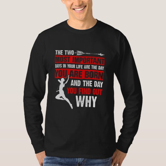 弓矢スポーツ射手スポーツ弓4 Tシャツ (正面)