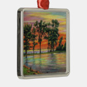 弓矢ポイントの眺め メタルオーナメント (右)