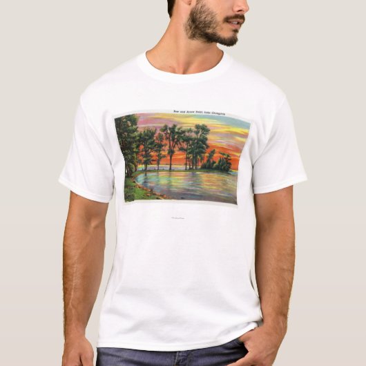 弓矢ポイントの眺め Tシャツ (正面)