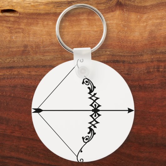 弓矢 キーホルダー (正面)