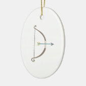 弓矢 セラミックオーナメント (左)